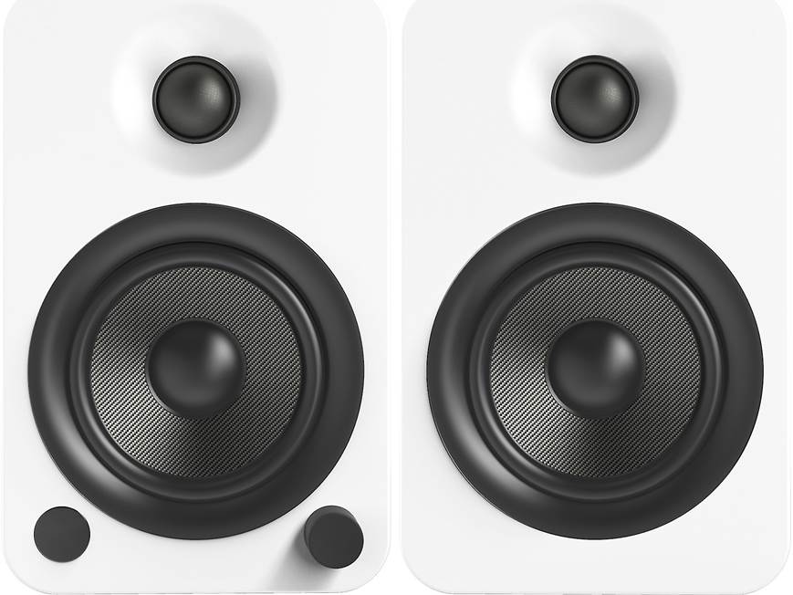 Kanto YU4 (Matte White) Powered stereo speakers with Bluetooth