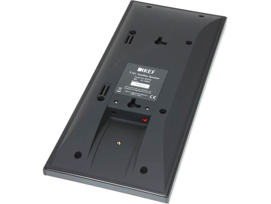 KEF T101 satellite speaker薄型 一本のみ KEF T101 (Black) Ultra-thin wall-mountable home theater speakers