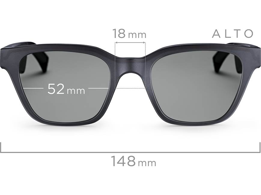 Bose Frames Alto Audio sunglasses at Crutchfield