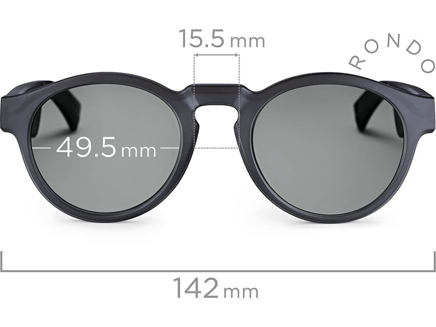 Bose Frames Rondo Audio sunglasses at Crutchfield