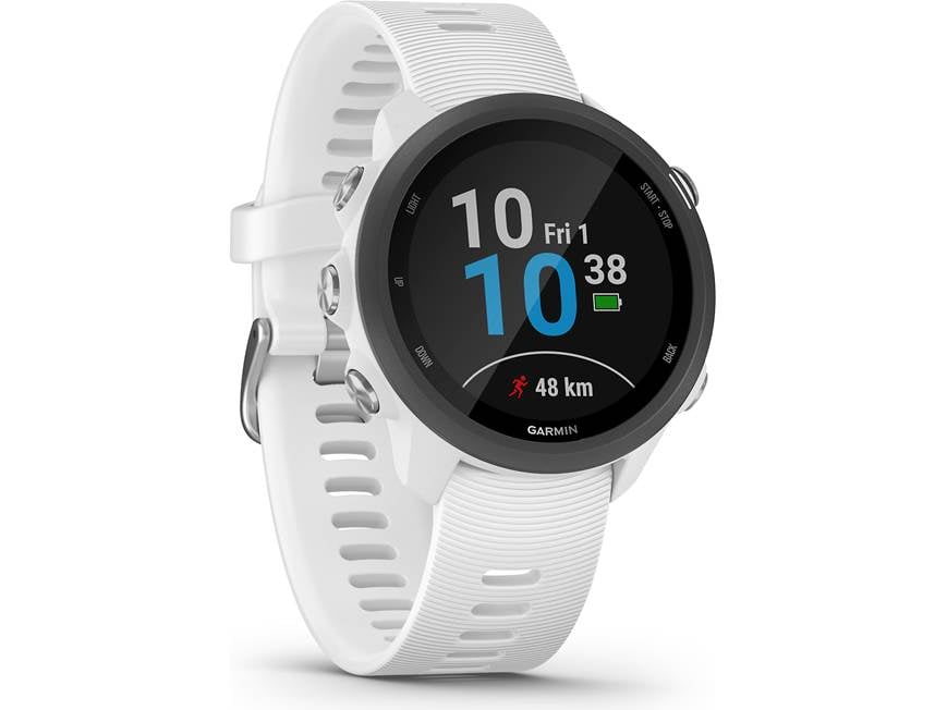Garmin Forerunner 245 Music (White) GPS running watch with music