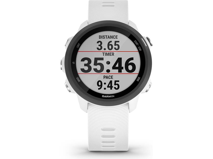 「値下げ」Garmin ForeRunner245 music ホワイト Garmin Forerunner 245 Music (White) GPS running watch with music