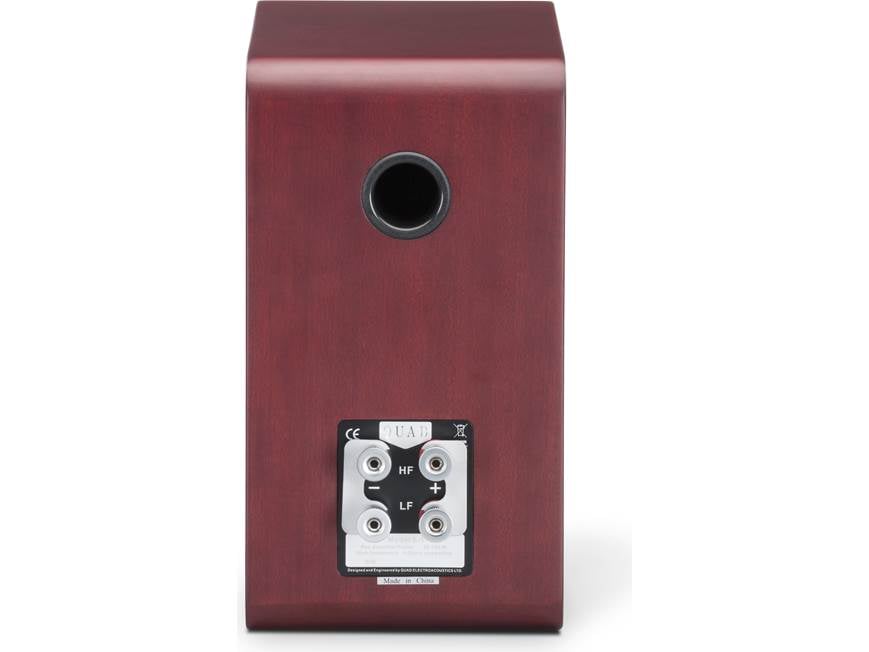 Quad S-1 (Mahogany) Bookshelf speakers (Mahogany) at Crutchfield