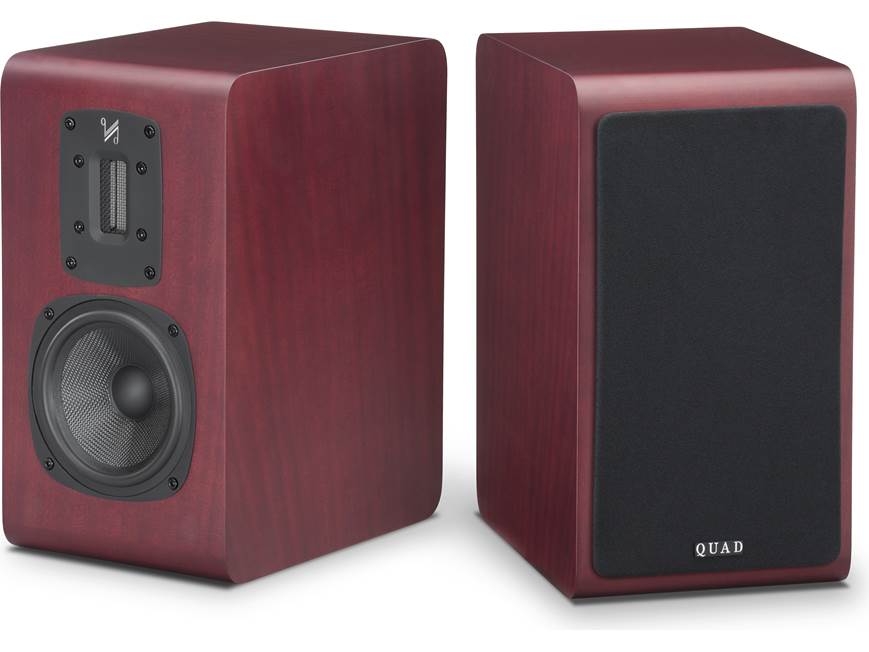 Quad S-2 (Mahogany) Bookshelf speakers (Mahogany) at Crutchfield