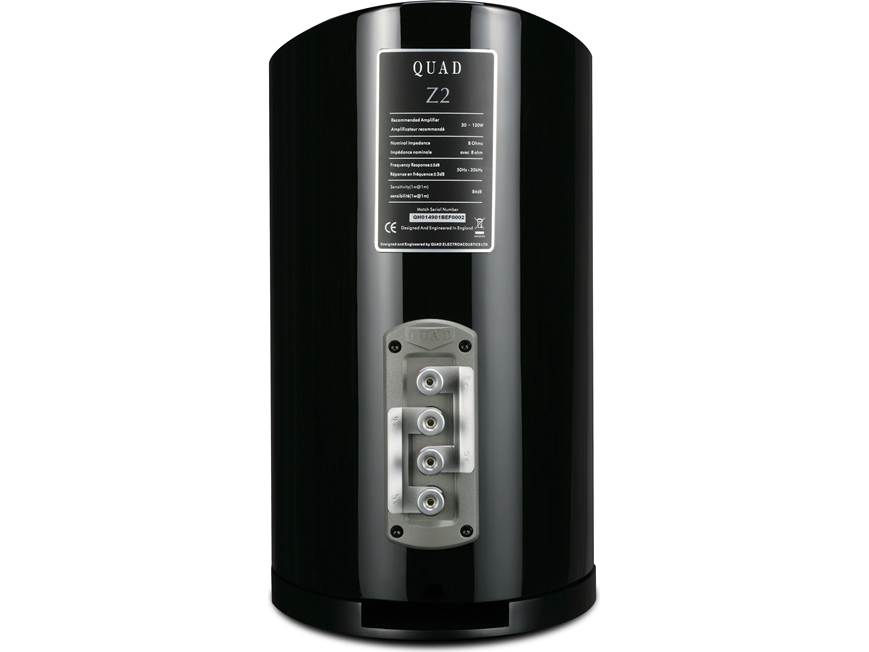 Quad Z-2 (Piano Black) Bookshelf speakers (Piano Black) at Crutchfield