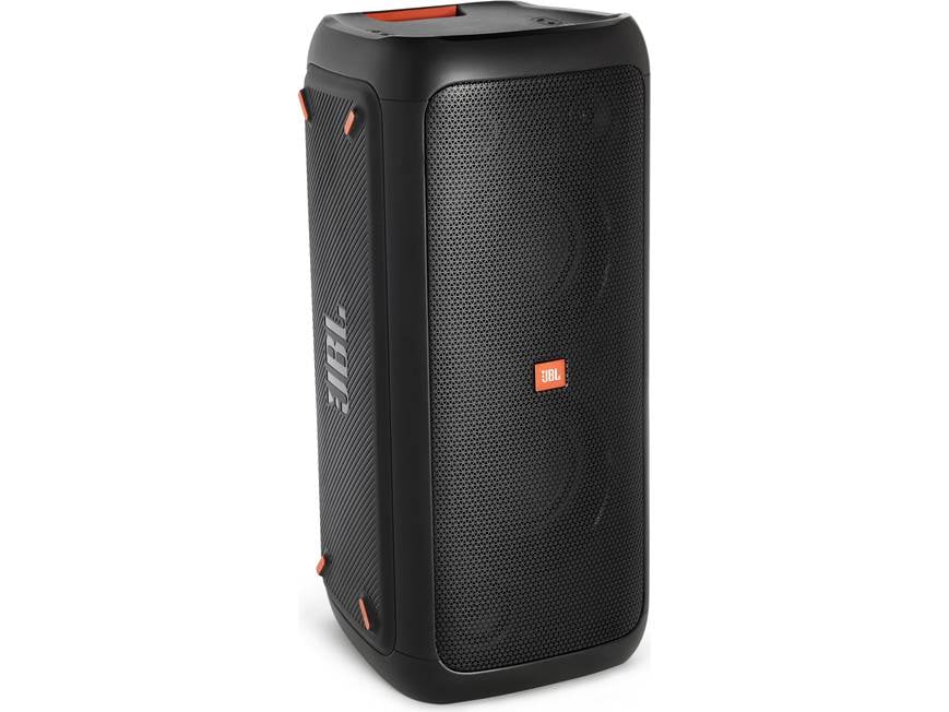 JBL PartyBox 300 Portable Bluetooth® speaker with light display at