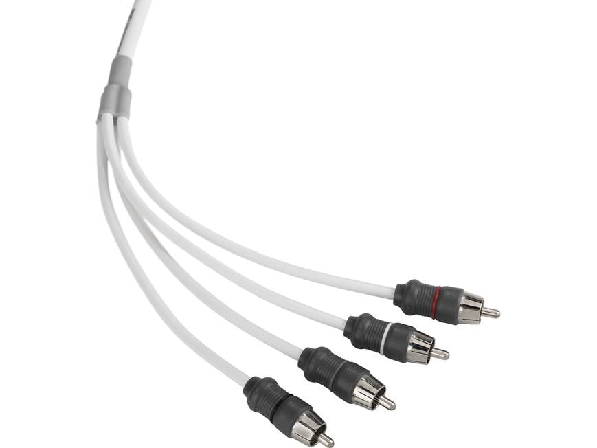 JL Audio XMD-WHTAIC4-25 4-channel marine audio interconnect cable