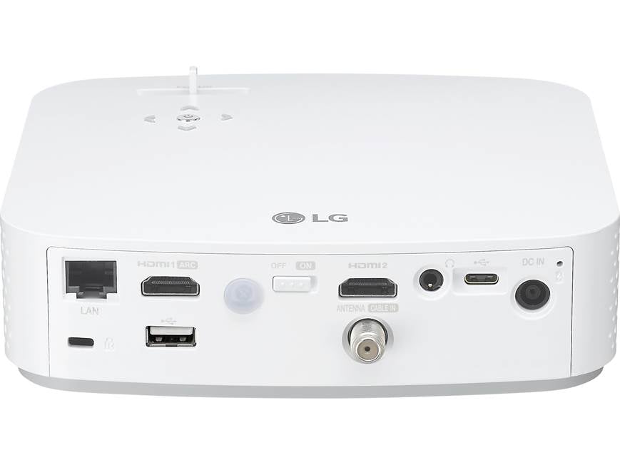 LG PF50KA Portable DLP 1080p smart projector with Wi-Fi at Crutchfield
