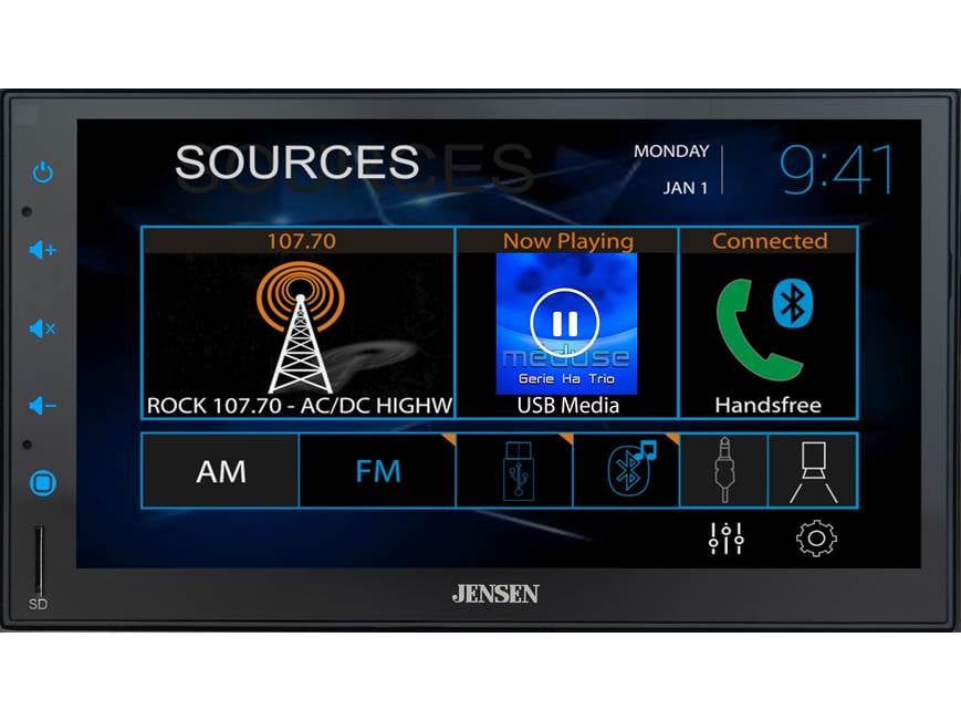 Jensen CMR8629 Digital multimedia receiver (does not play CDs) at