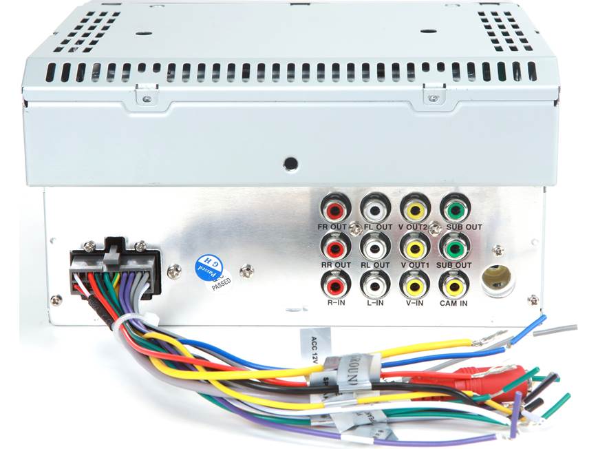 Jensen VX2529 DVD receiver at Crutchfield