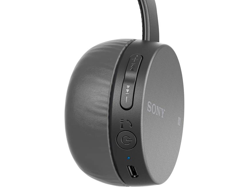 Sony WH-CH400 (Black) On-ear wireless Bluetooth® headphones (Black