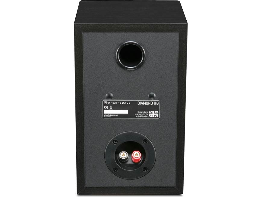 Wharfedale Diamond 11.0 (Black) Bookshelf speakers (Black) at