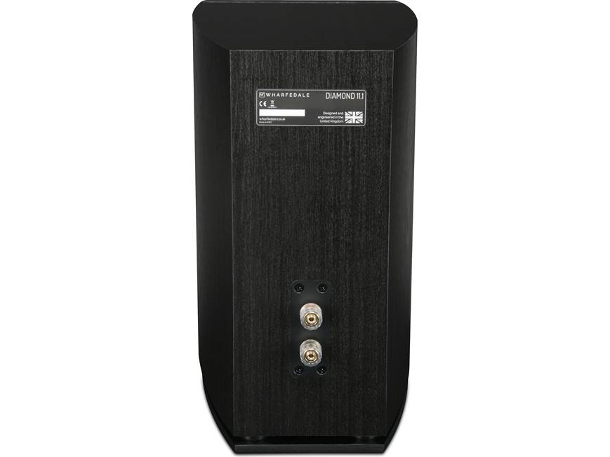 Wharfedale Diamond 11.1 (Black) Bookshelf speakers (Black) at