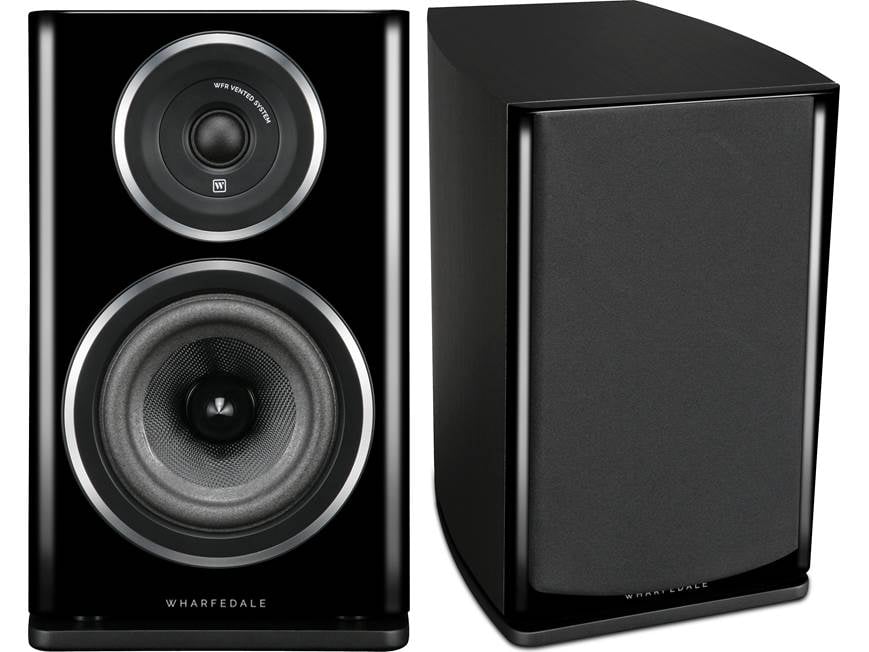 Wharfedale Diamond 11.2 (Black) Bookshelf speakers (Black) at