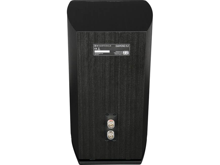 Wharfedale Diamond 11.2 (Black) Bookshelf speakers (Black) at