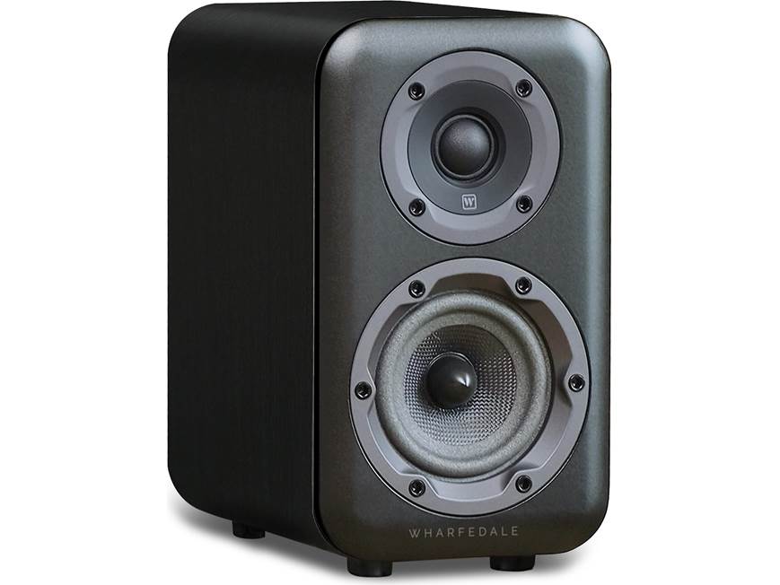 Wharfedale D310 (Black) Compact bookshelf speakers (Black) at