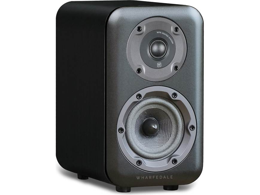 Wharfedale D320 (Black) Bookshelf speakers (Black) at Crutchfield