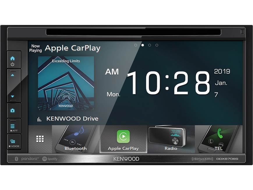 Kenwood DDX6706S DVD receiver (Factory Refurbished) at Crutchfield