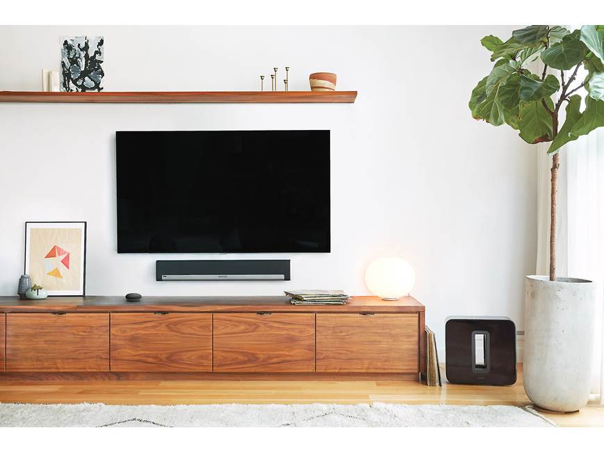 Sonos Playbar TV sound bar/wireless music system at Crutchfield