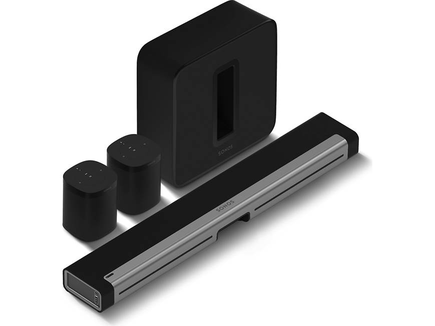 Sonos Playbar 5.1 Home Theater System (Black) Includes Sonos