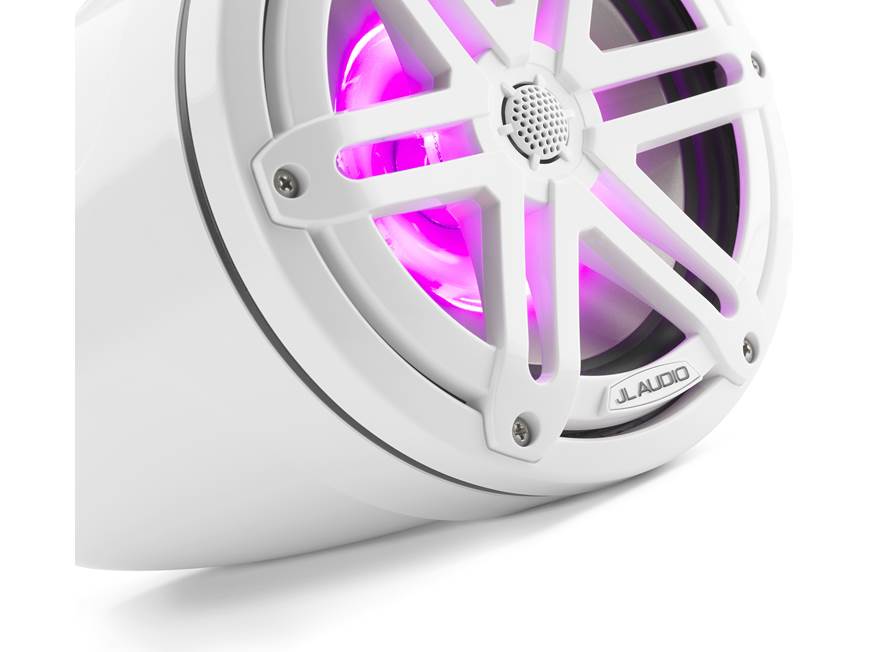 JL Audio M3-770ETXv3-Gw-S-Gw-i (Gloss White with Gloss White Sport