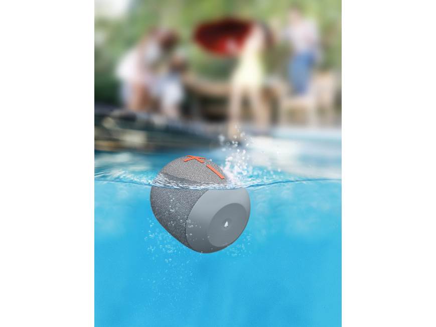 Ultimate Ears WONDERBOOM 2 (Crushed Ice Grey) Waterproof portable