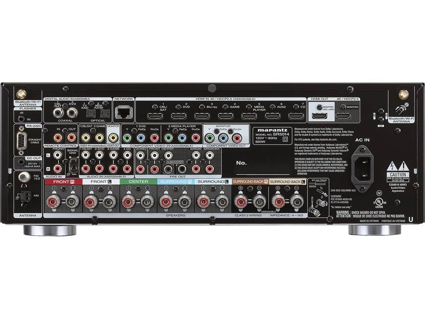 Marantz SR5014 (2019 model) 7.2-channel home theater receiver with