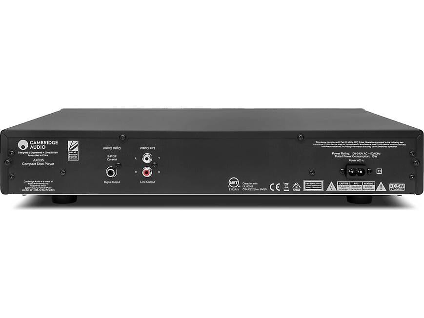Cambridge Audio AXC35 CD player at Crutchfield