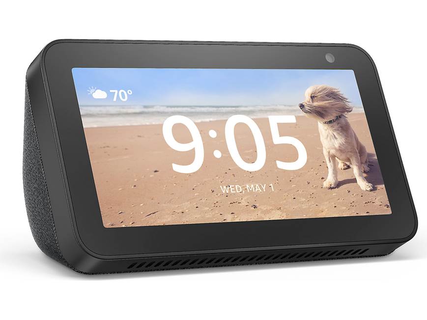 Amazon Echo Show 5 (Charcoal) Compact smart display with Amazon