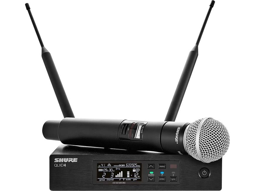 Shure QLXD24/SM58-G50 (G50 frequency band, 470-534 MHz) Digital