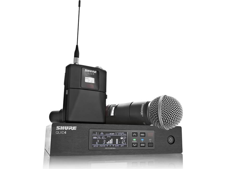 Shure QLXD24/SM58-G50 (G50 frequency band, 470-534 MHz) Digital