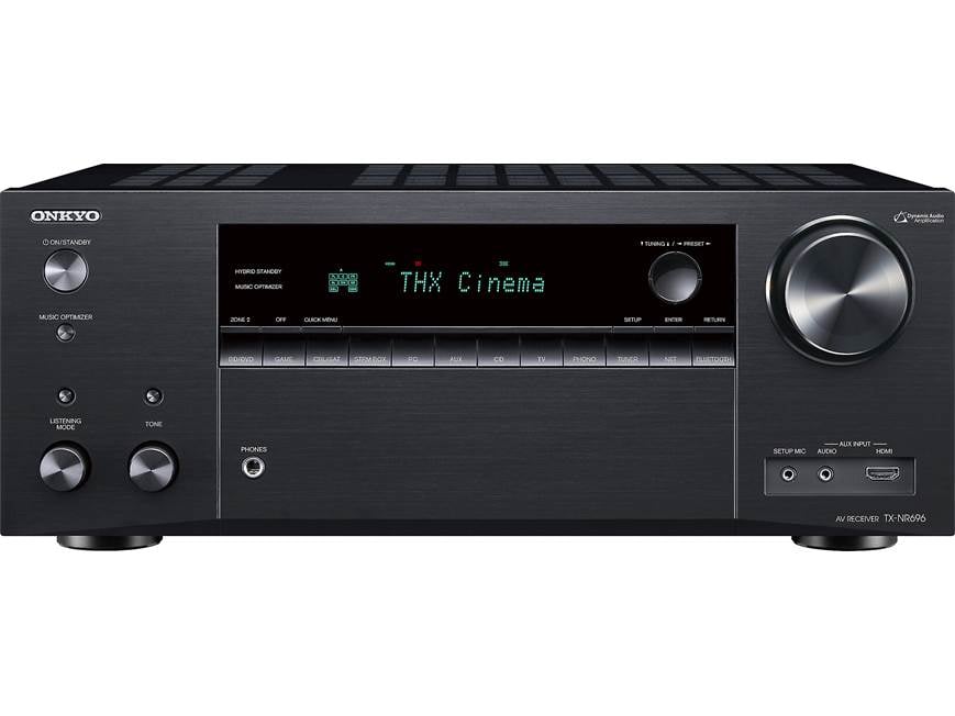 Onkyo TX-NR696 7.2-channel home theater receiver with Wi-Fi