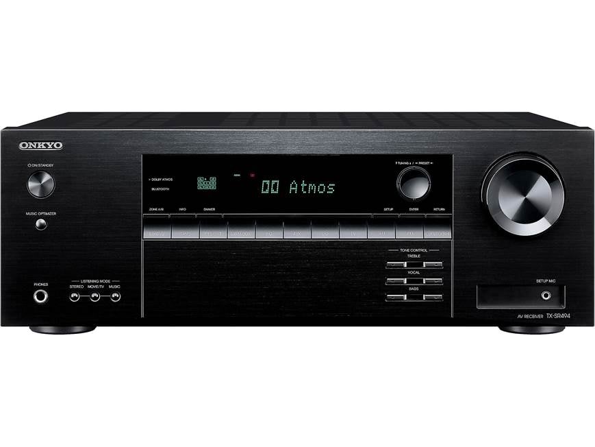 Onkyo TX-SR494 7.2-channel home theater receiver with Bluetooth
