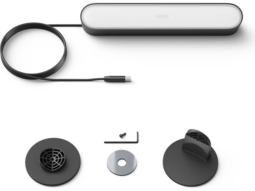 Philips Hue Play White and Color Ambiance Light Bar (Single) Black