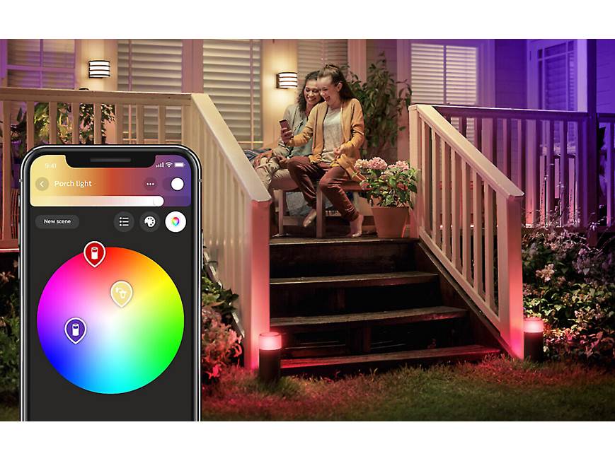 Philips Hue Calla White/Color Outdoor Extension Light (600 lumens