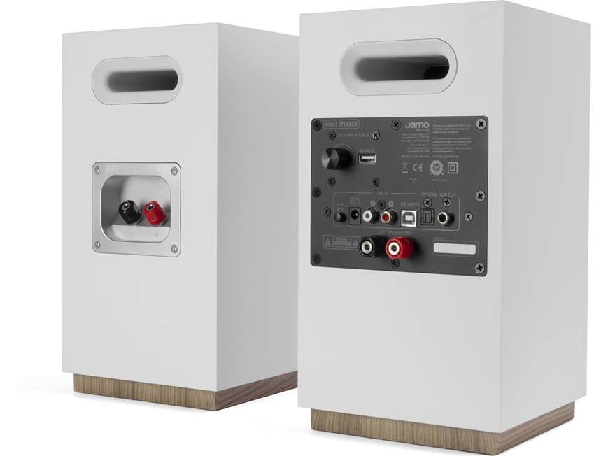 Jamo S 801 PM (White) Powered bookshelf speakers with Bluetooth