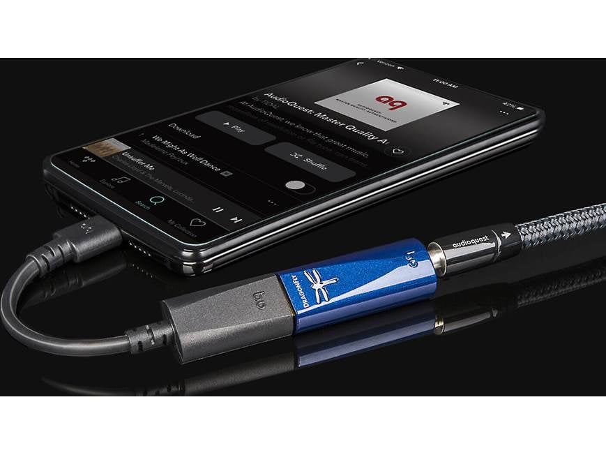 AudioQuest DragonFly® Cobalt Plug-in USB DAC/headphone amplifier