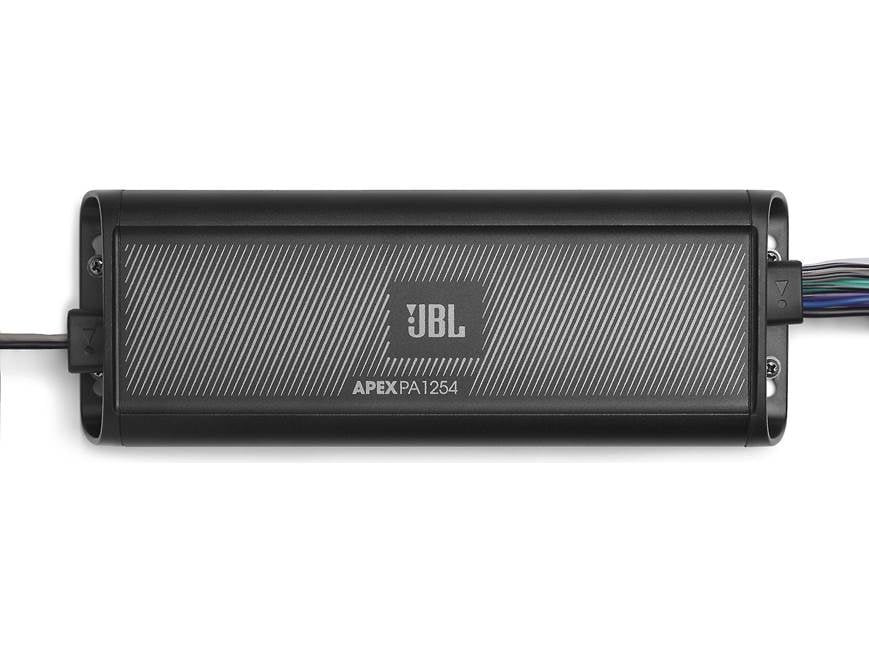 JBL Apex PA1254 Compact 4-channel powersports amplifier — 75 watts