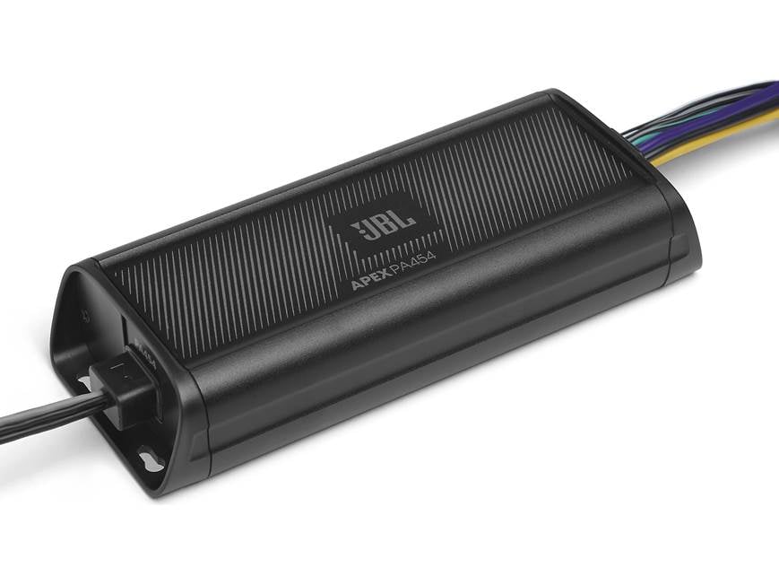 JBL Apex PA454 Compact 4-channel powersports amplifier — 45 watts