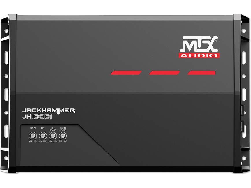 MTX JackHammer JH10001 Mono subwoofer amplifier — 1,100 watts RMS