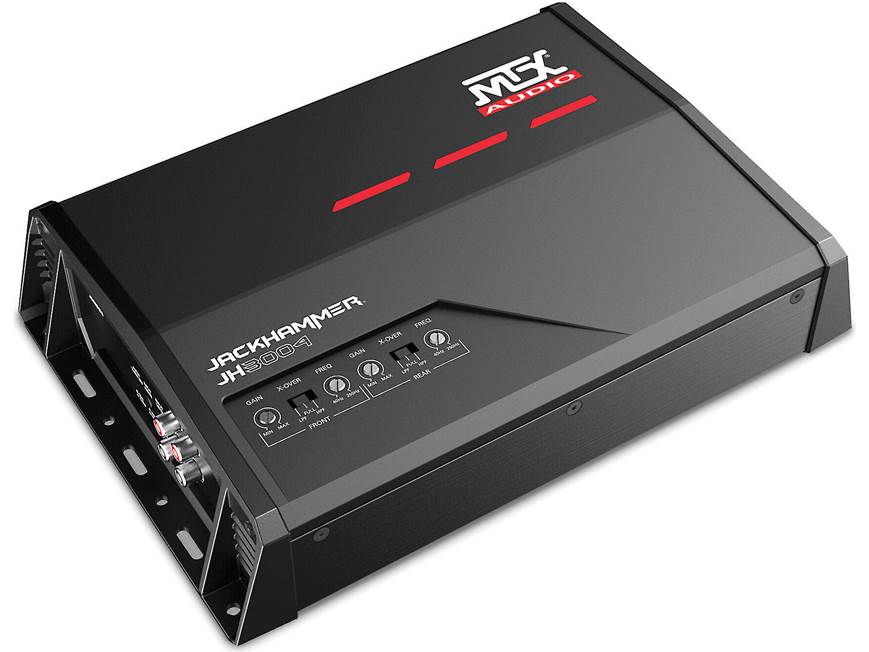 MTX JackHammer JH3004 4-channel car amplifier — 60 watts RMS x 4