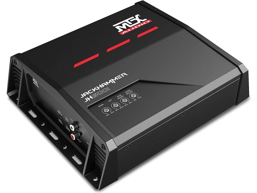 MTX JackHammer JH5001 Mono subwoofer amplifier — 550 watts RMS x 1
