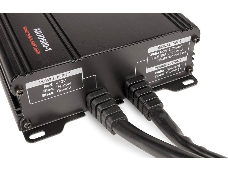 MTX MUD600-1 Marine/powersports mono subwoofer amplifier — 650