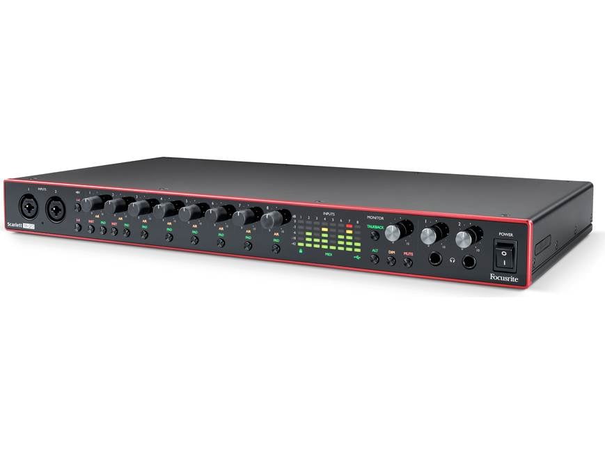 Focusrite Scarlett 18i20 (3rd Generation) USB 2.0 (Type-C) audio