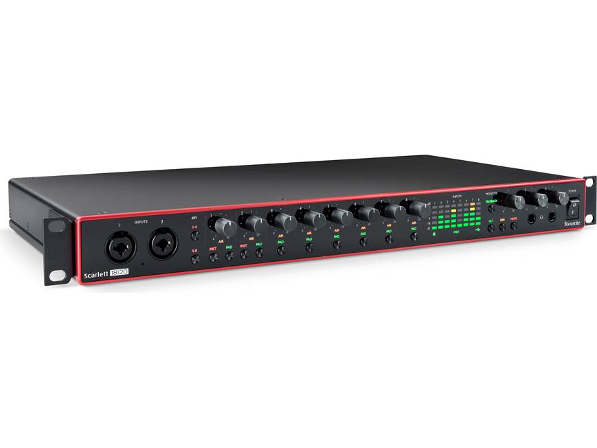 Focusrite Scarlett 18i20 (3rd Generation) USB 2.0 (Type-C) audio