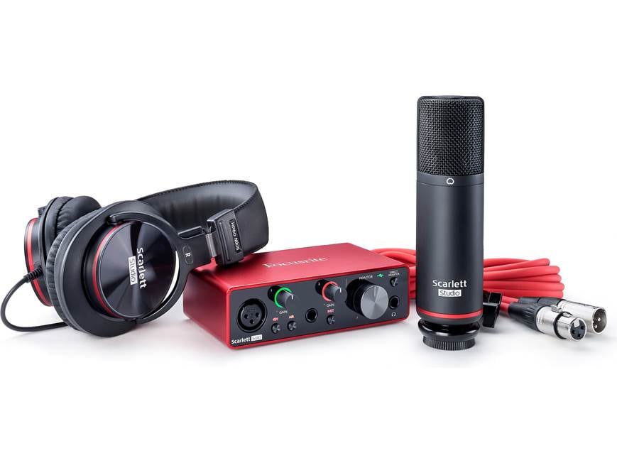 Focusrite Scarlett Solo Studio (3rd Generation) Home recording