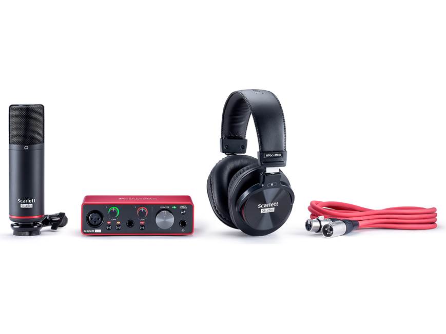 Focusrite Scarlett Solo Studio (3rd Generation) Home recording