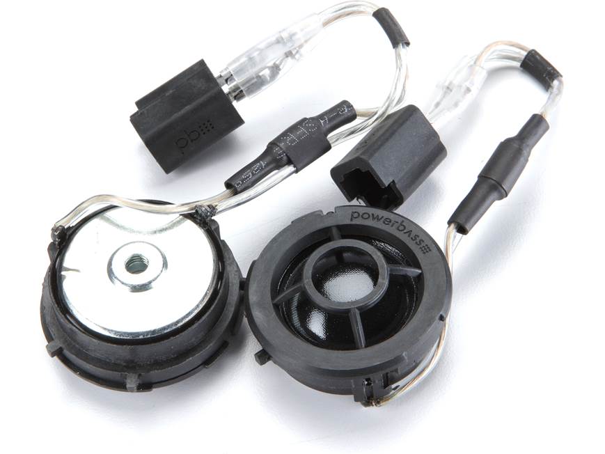 PowerBass OE652-FD – Altoparlanti Coassiali 6,5” Sostitutivi Per Ford (Coppia) – 60W RMS, 4 Ohm, Tweeter In Seta