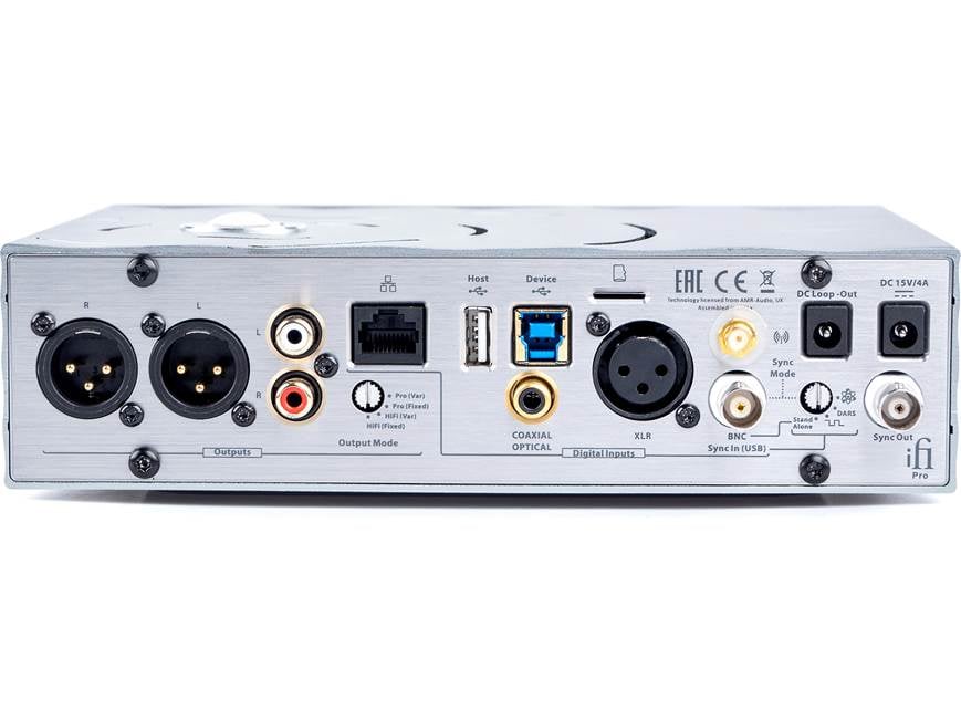 iFi Audio Pro iDSD Stereo DAC/preamp/headphone amp & music