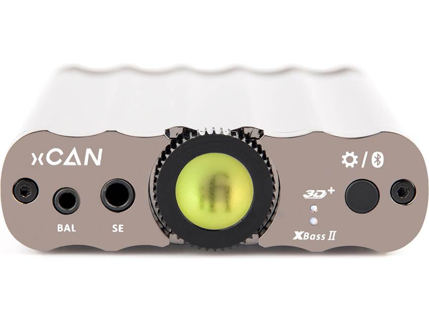 iFi Audio xCAN Portable headphone amplifier with Bluetooth® at
